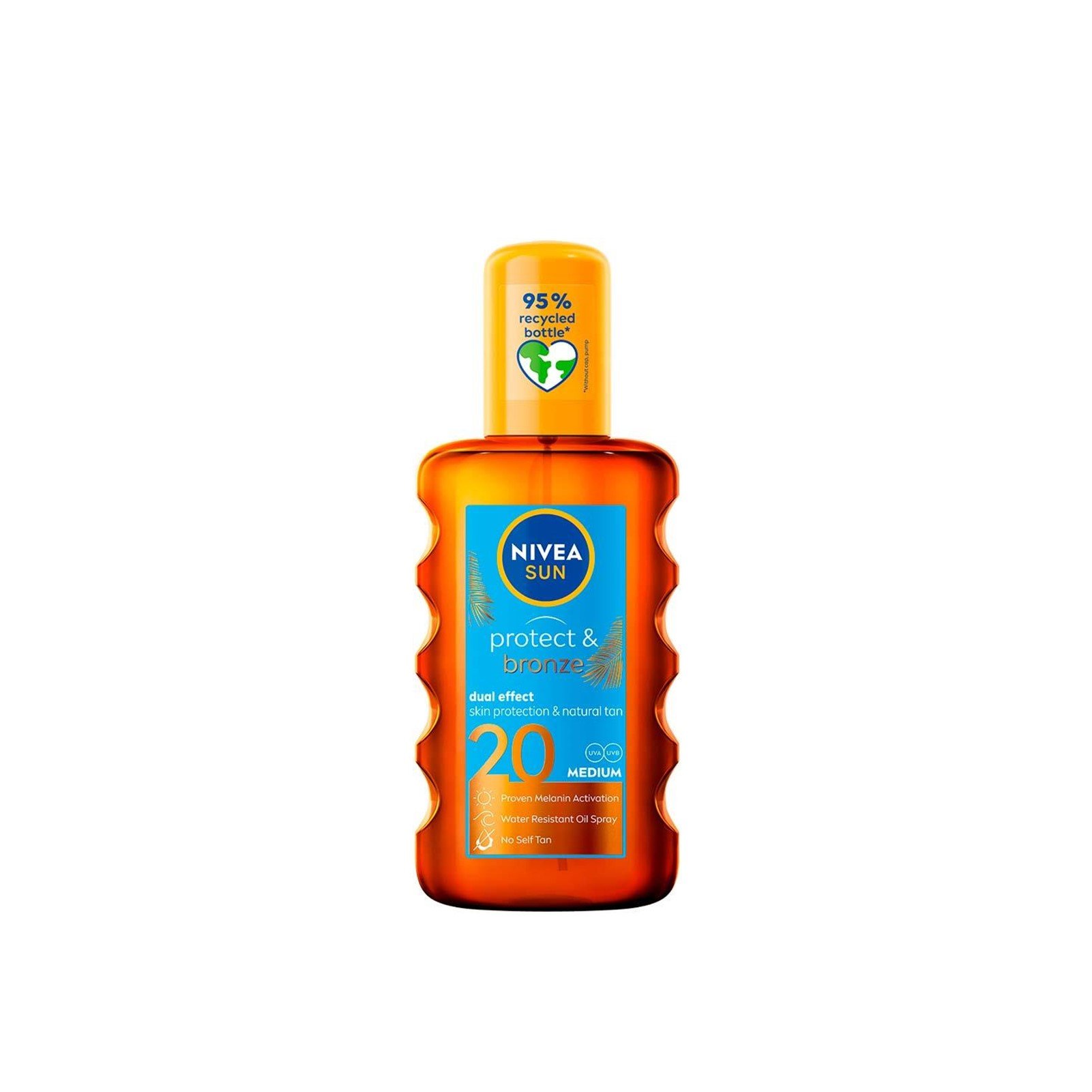 Nivea Sun Protect & Bronze Spray LSF20 200ml: Produktbild