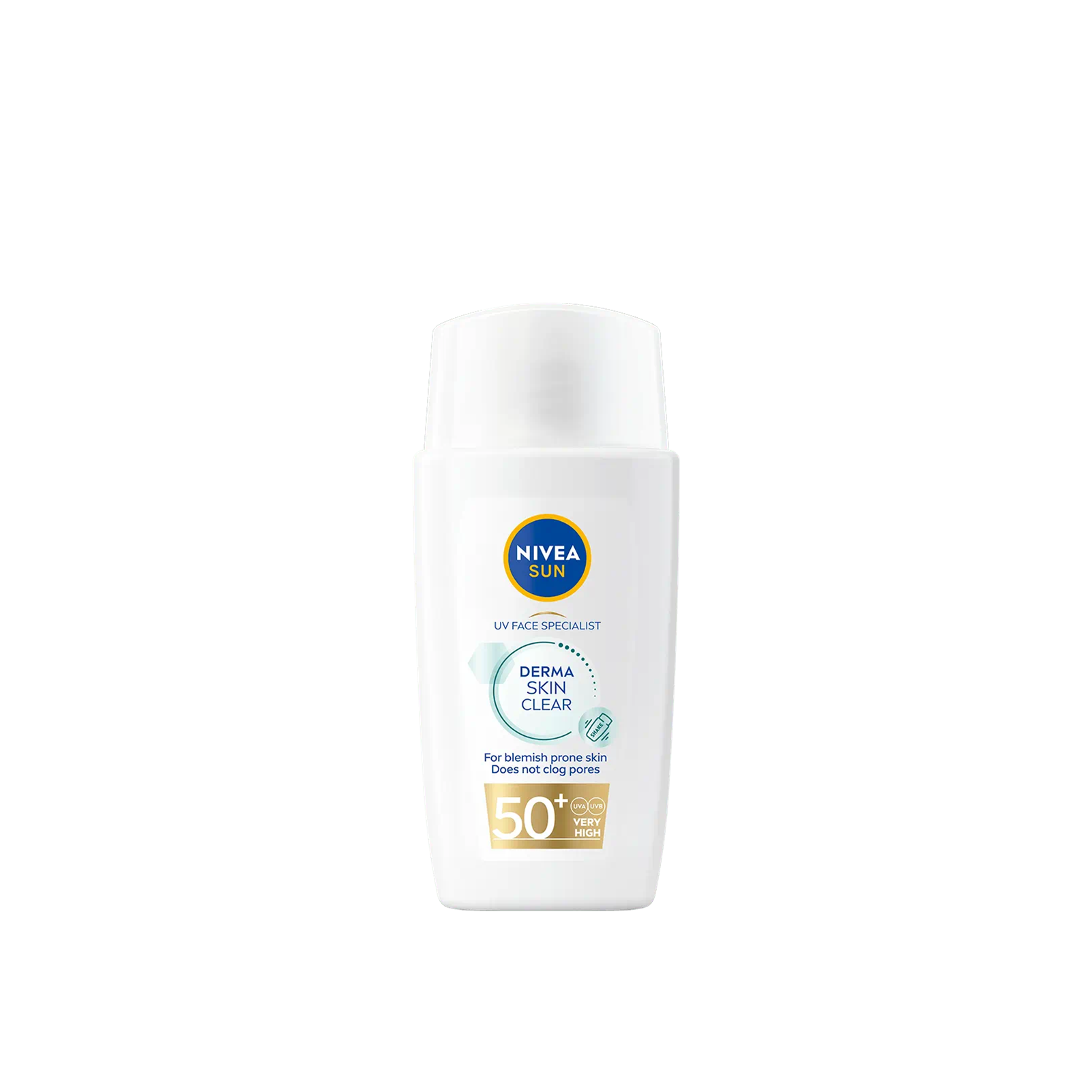 Nivea Sun UV Gesichts-Spezialist Derma Skin Clear SPF50+ 40ml: Produktbild