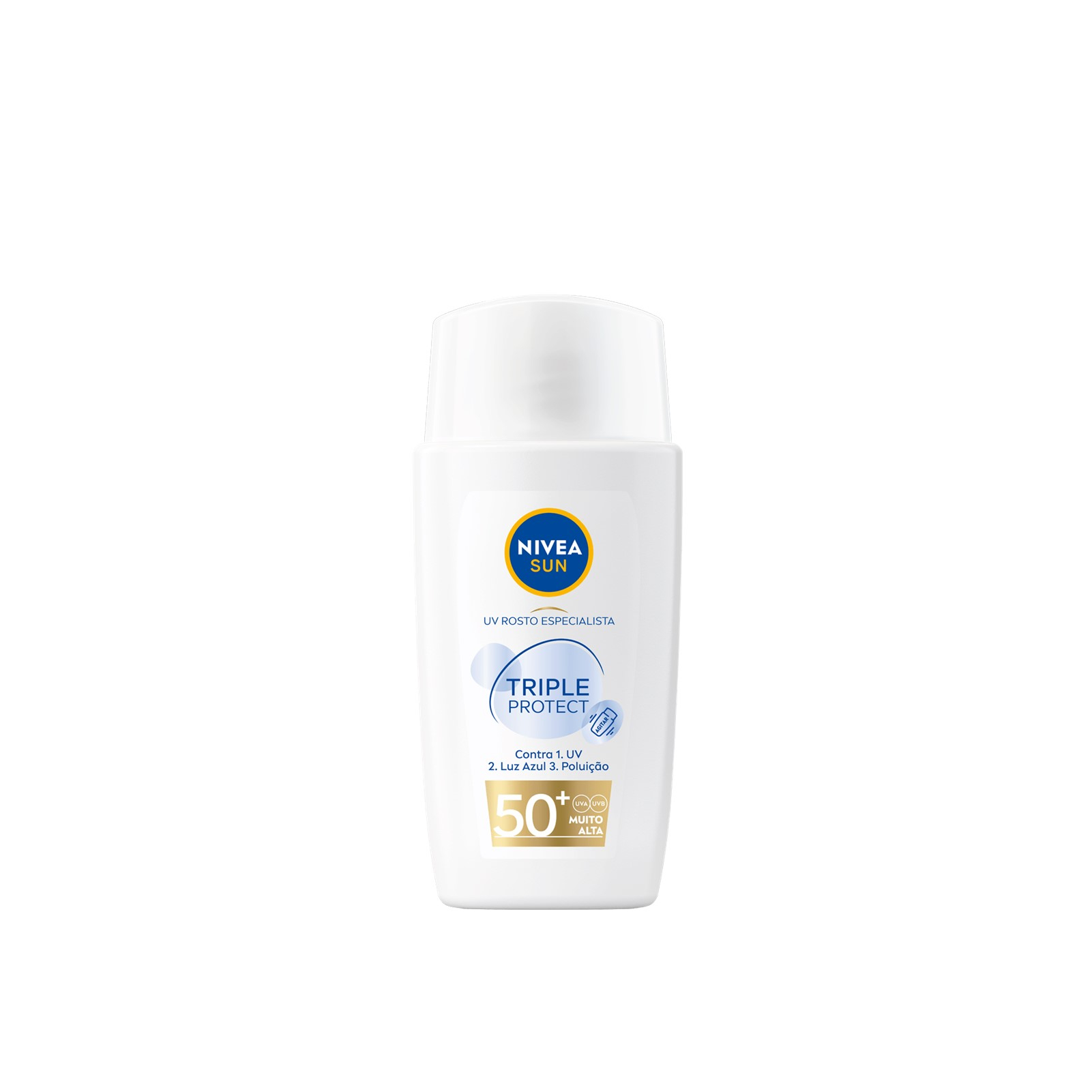 Nivea Sun UV Face Specialist Triple Protect Sonnenfluid SPF50+ 40ml: Produktbild