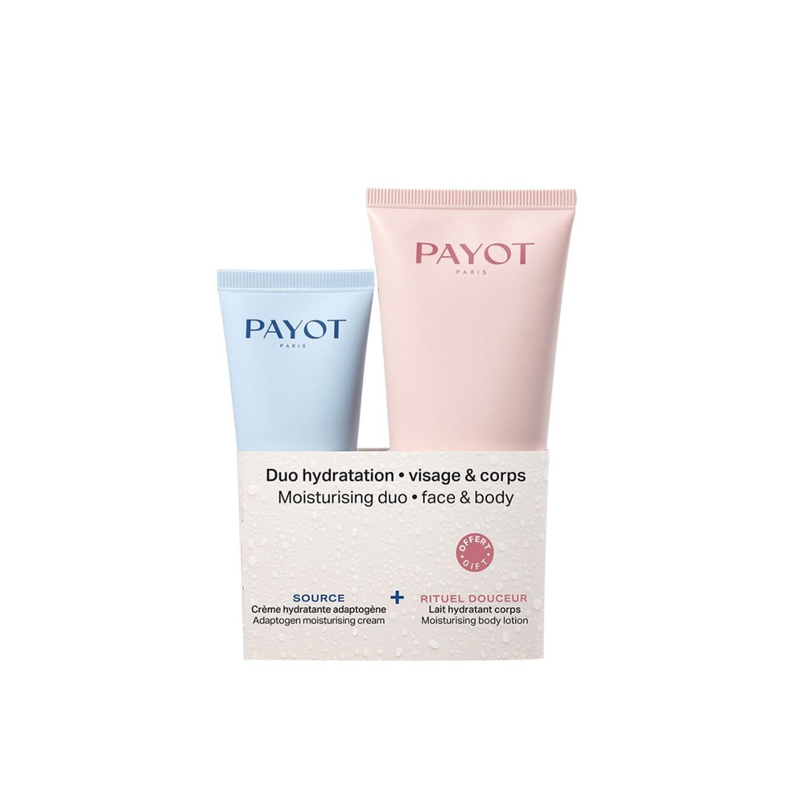 Payot Face & Body Feuchtigkeitsspendendes Duo: Produktbild