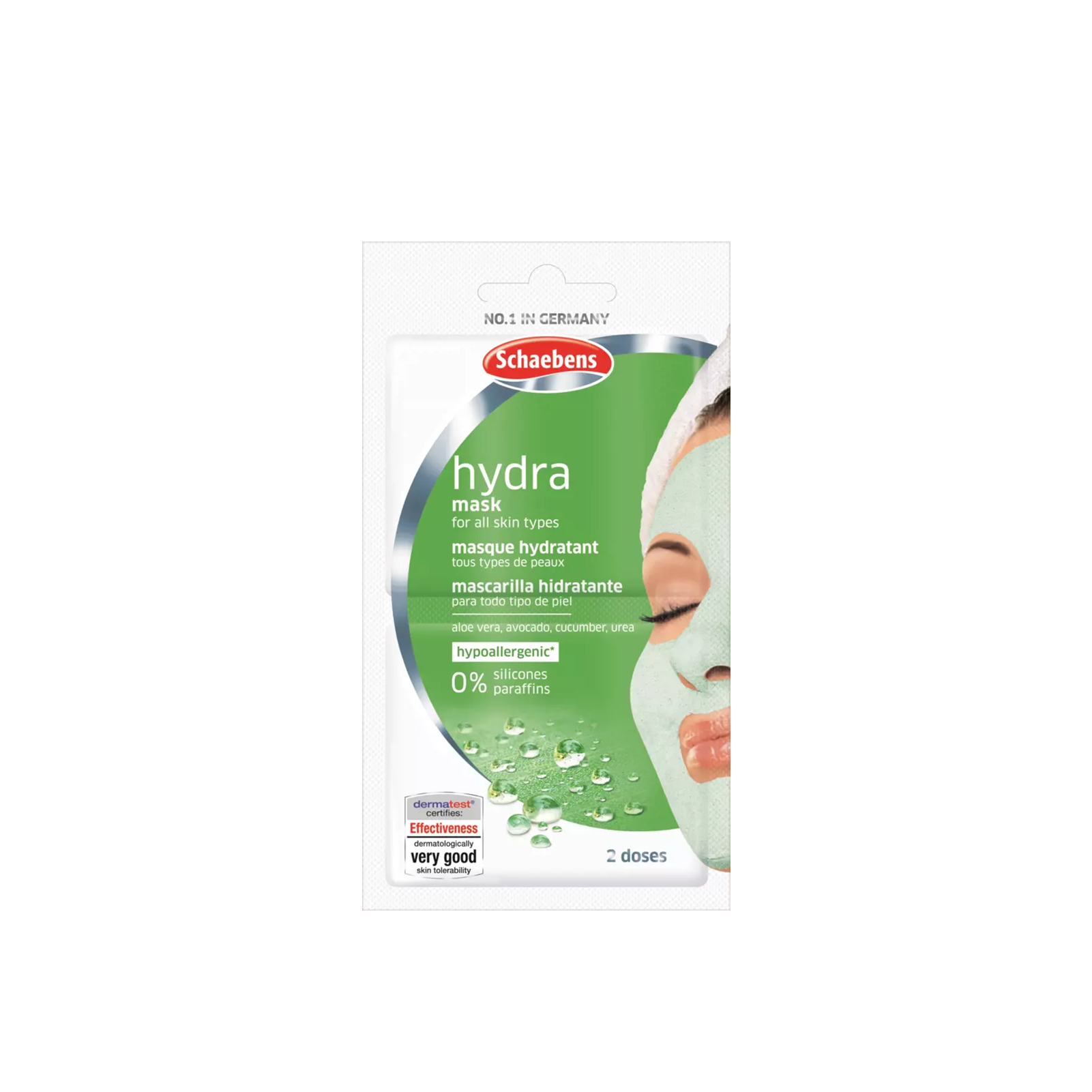 Schaebens Hydra Creme-Maske 2x5ml: Produktbild