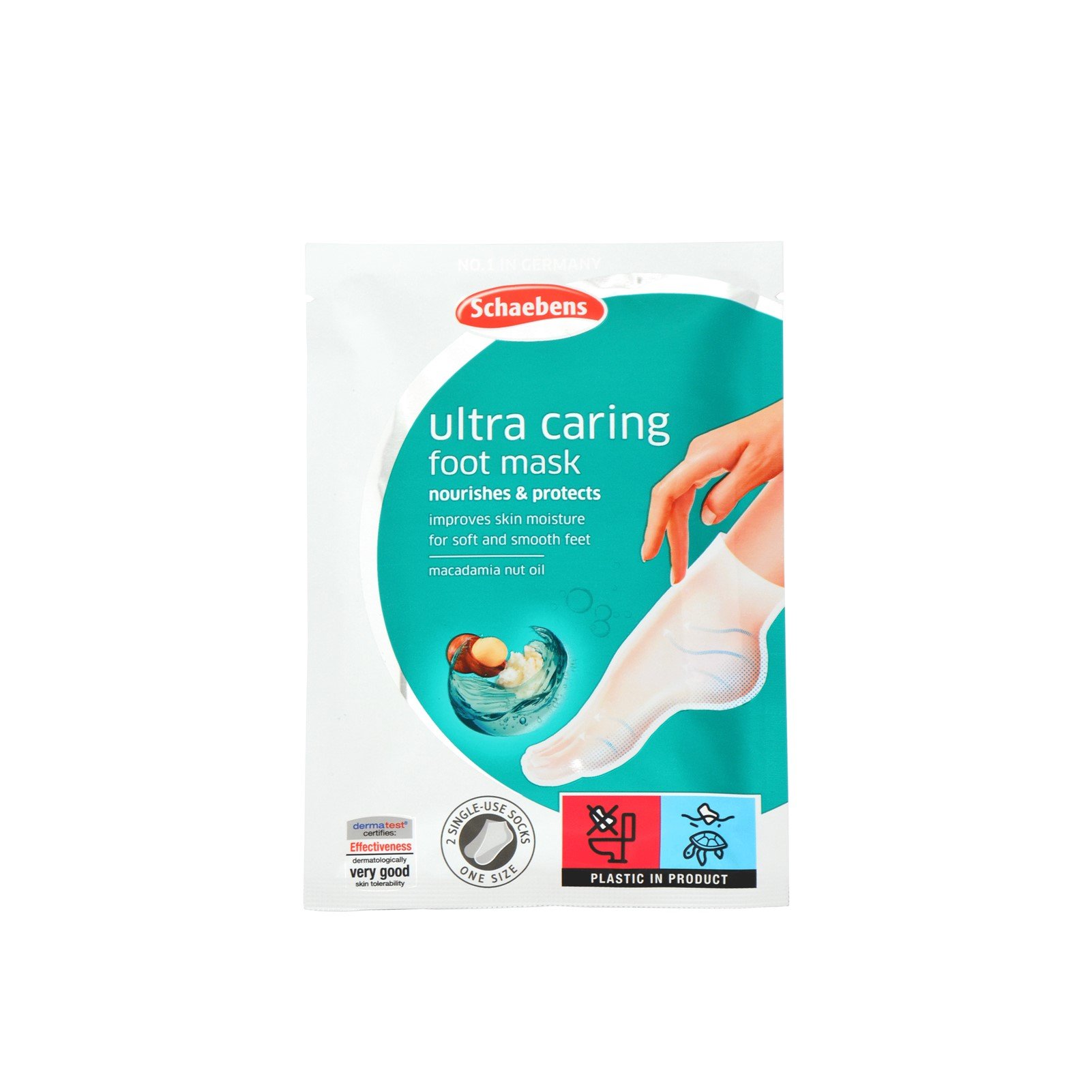 Schaebens Ultra Pflegende Fußmaske x1 Paar: Produktbild