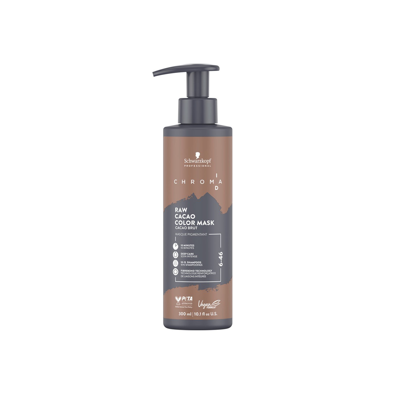 Schwarzkopf Chroma ID Bonding Color Mask 6-46 Raw Cacao 300ml