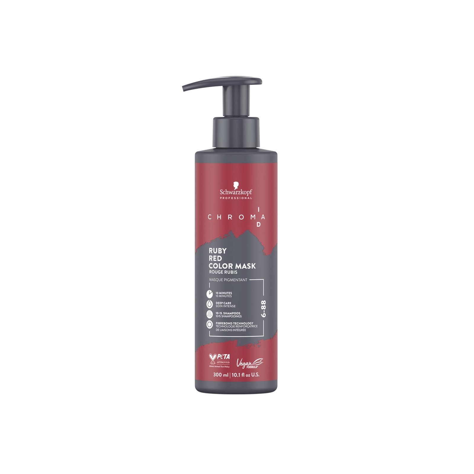 Schwarzkopf-Professional Schwarzkopf Chroma ID Bonding Farbmaske 6-88 Ruby Red 300ml: Produktbild