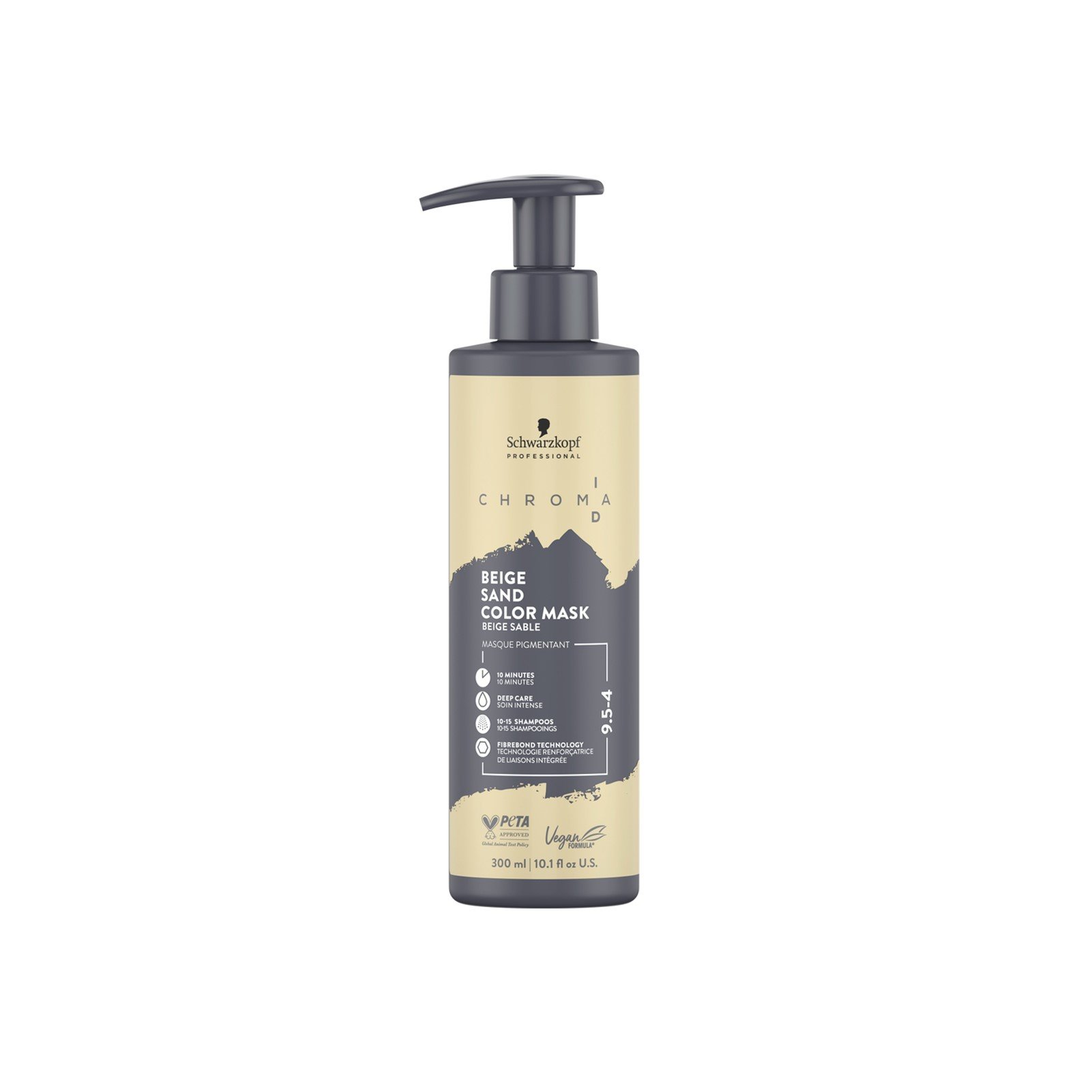 Schwarzkopf-Professional Schwarzkopf Chroma ID Bonding Color Mask 9.5-4 Beige Sand 300ml: Produktbild