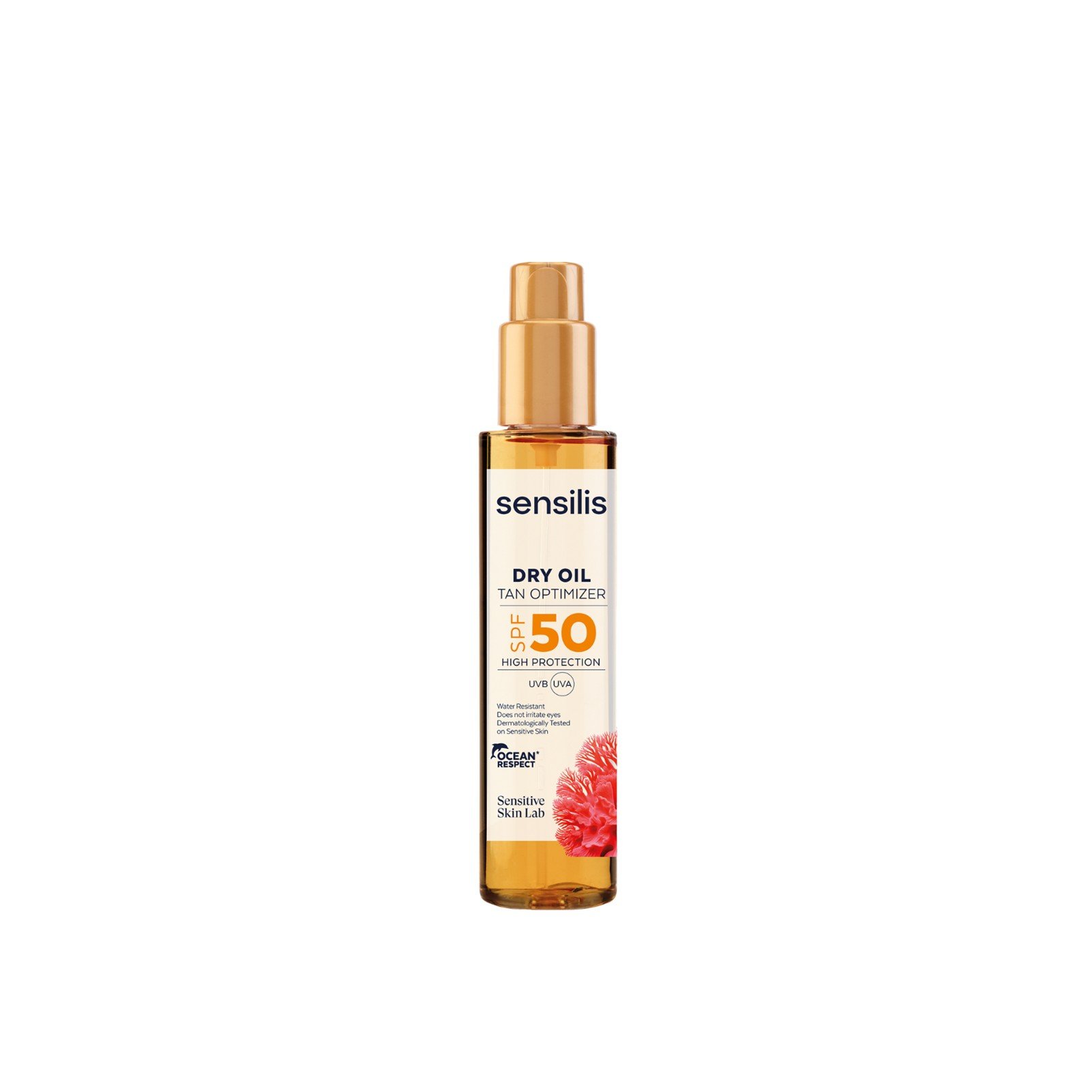 Sensilis Dry Oil Bräunungsoptimierer Trockenöl SPF50 150ml: Produktbild