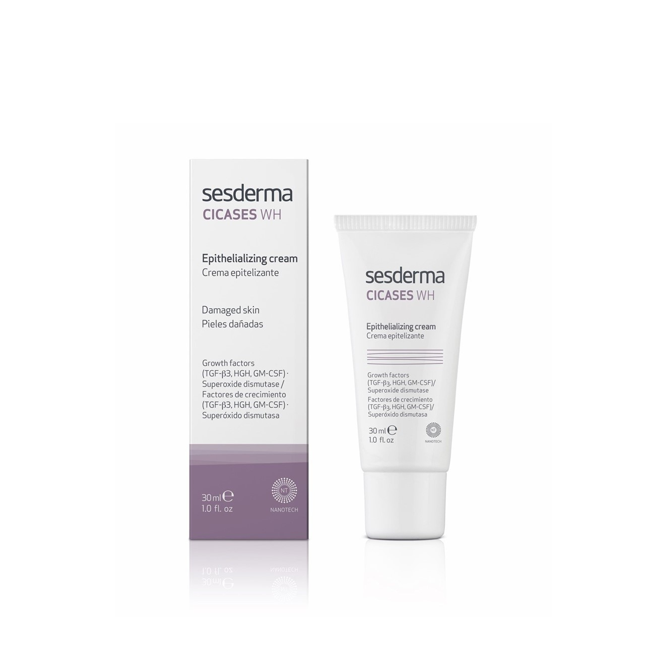 Sesderma Cicases WH Epithelisierende Creme 30ml: Produktbild
