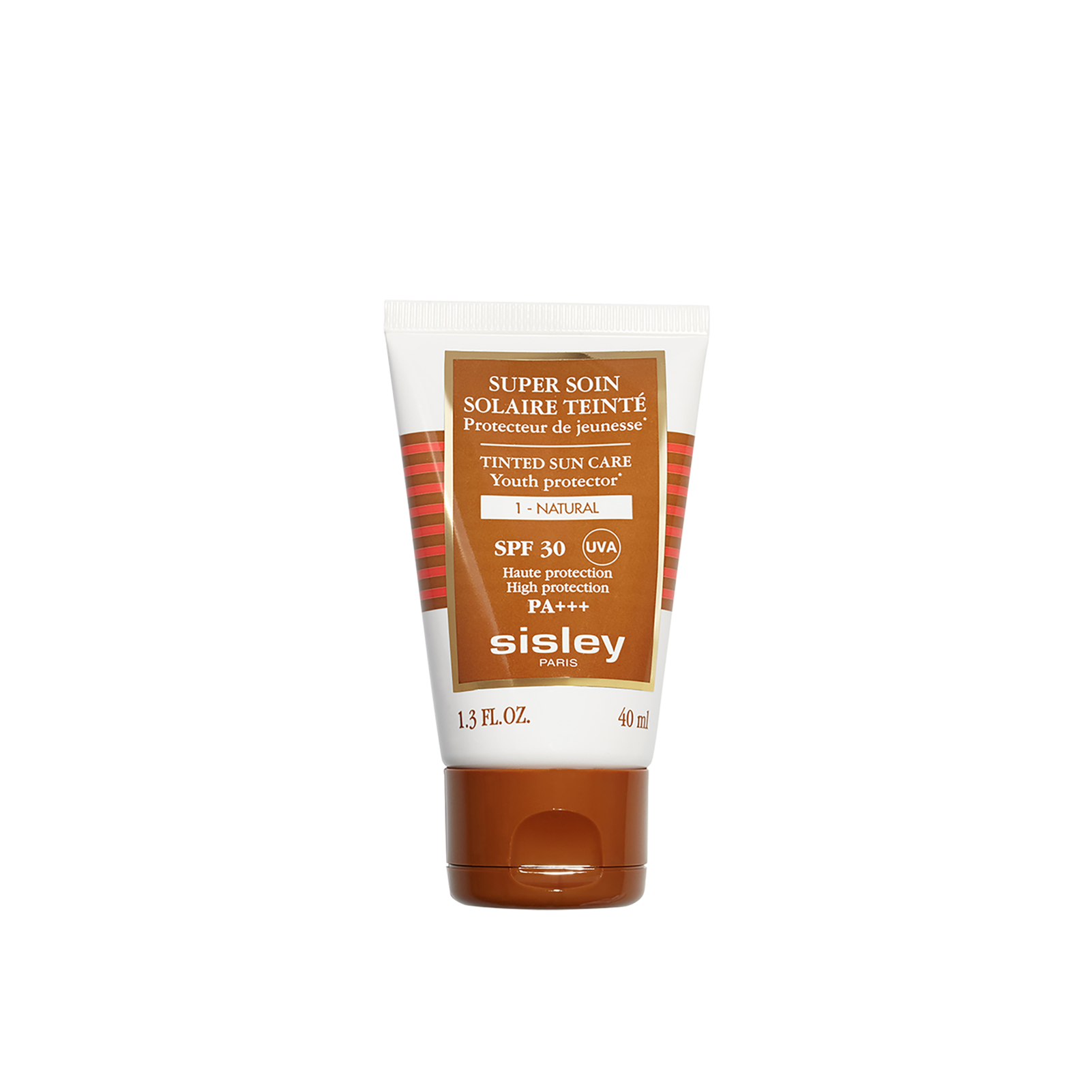 Sisley Paris Getönte Sonnenpflege Jugendschutz SPF30 1 Natural 40ml: Produktbild