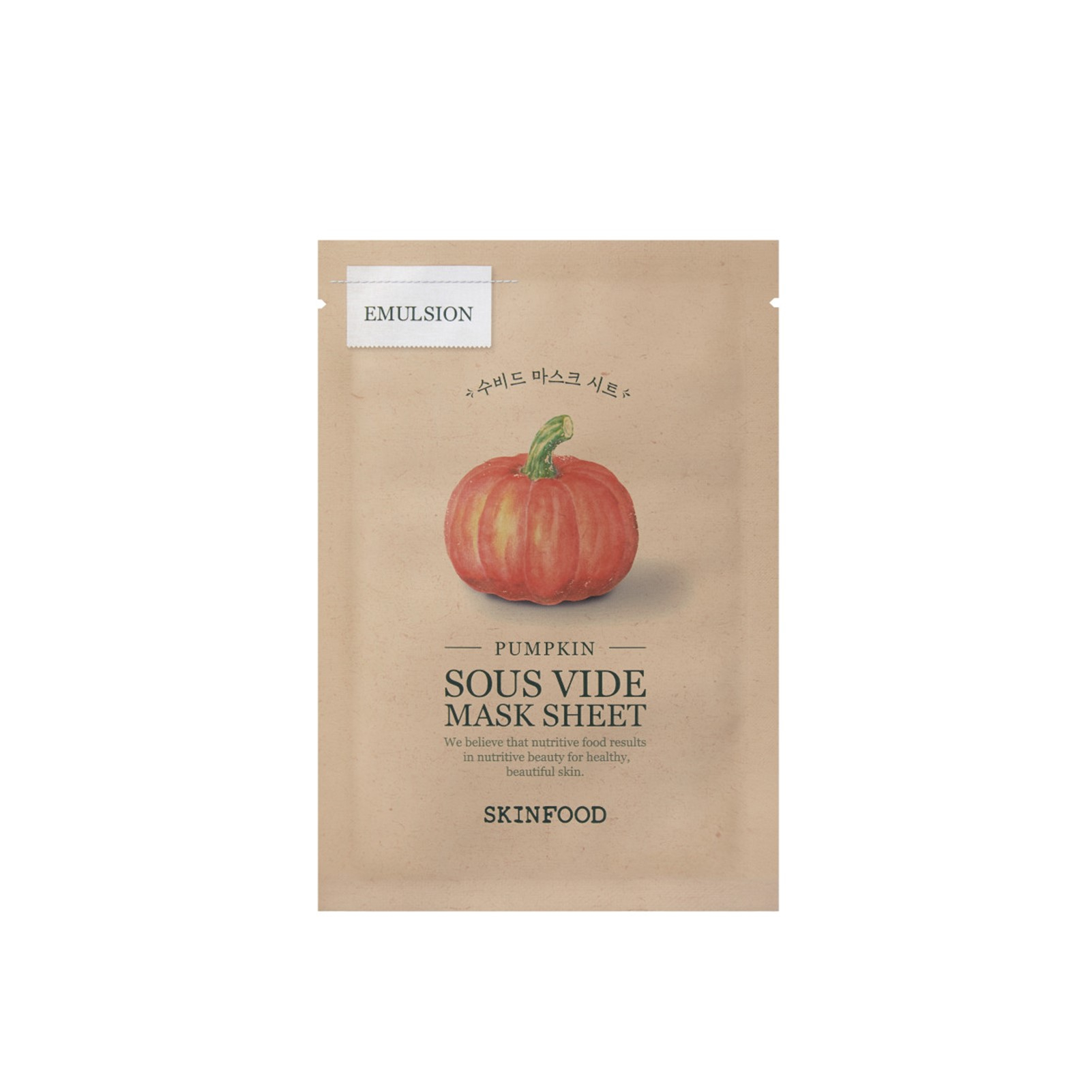 SKINFOOD Pumpkin Sous Vide Tuchmaske 20g: Produktbild