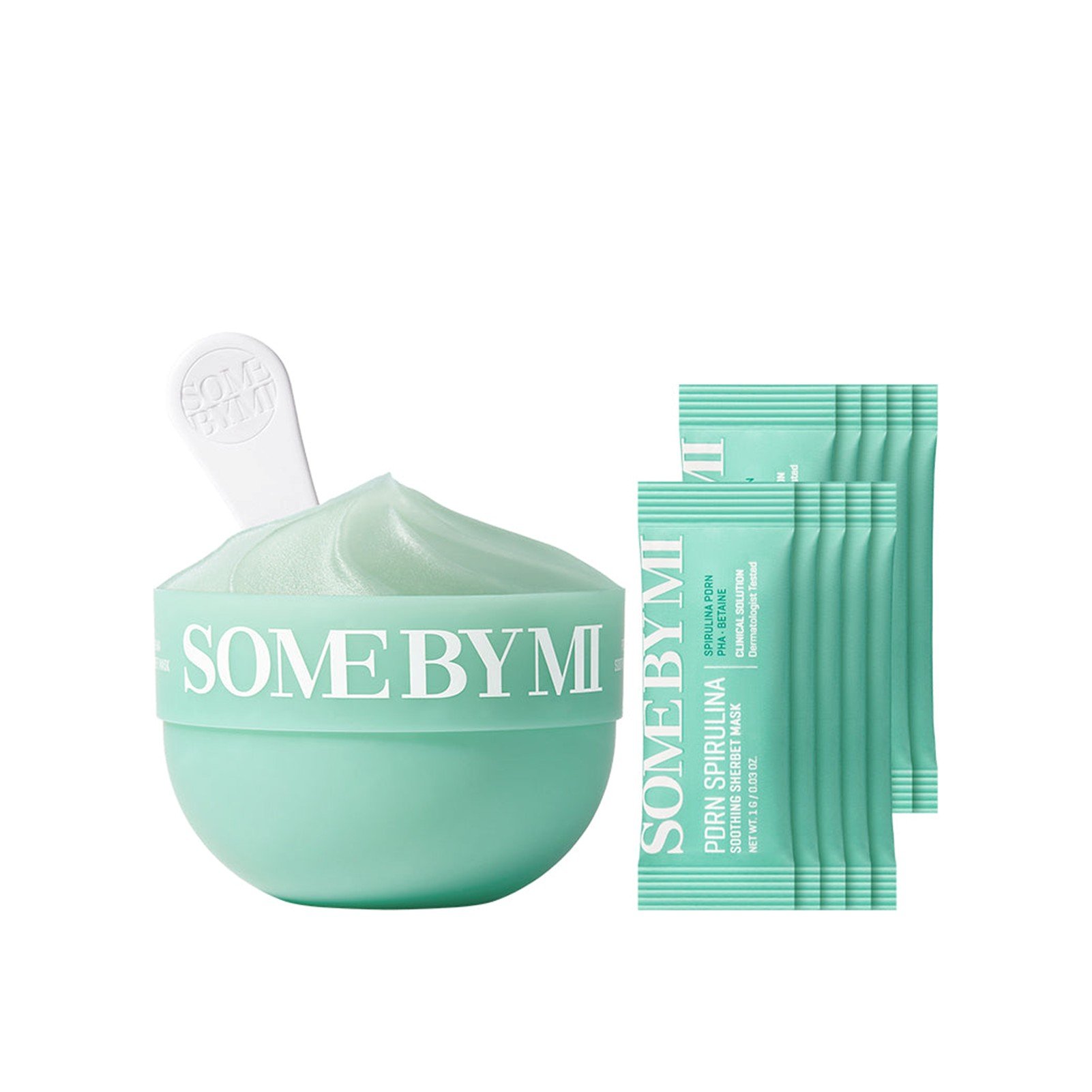 Some By Mi PDRN Spirulina Beruhigende Sorbet-Maske x10: product photo