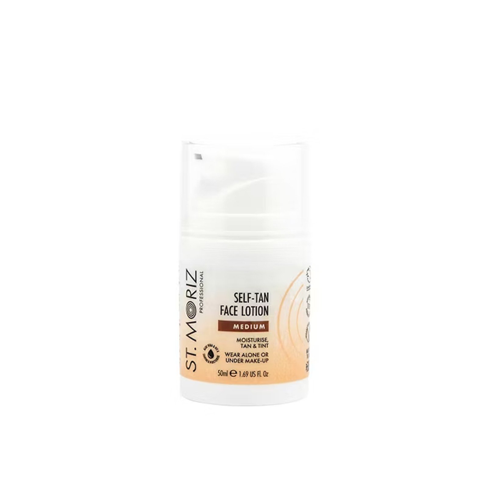 St. Moriz Professional Selbstbräuner-Gesichtslotion Medium 50ml: Produktbild