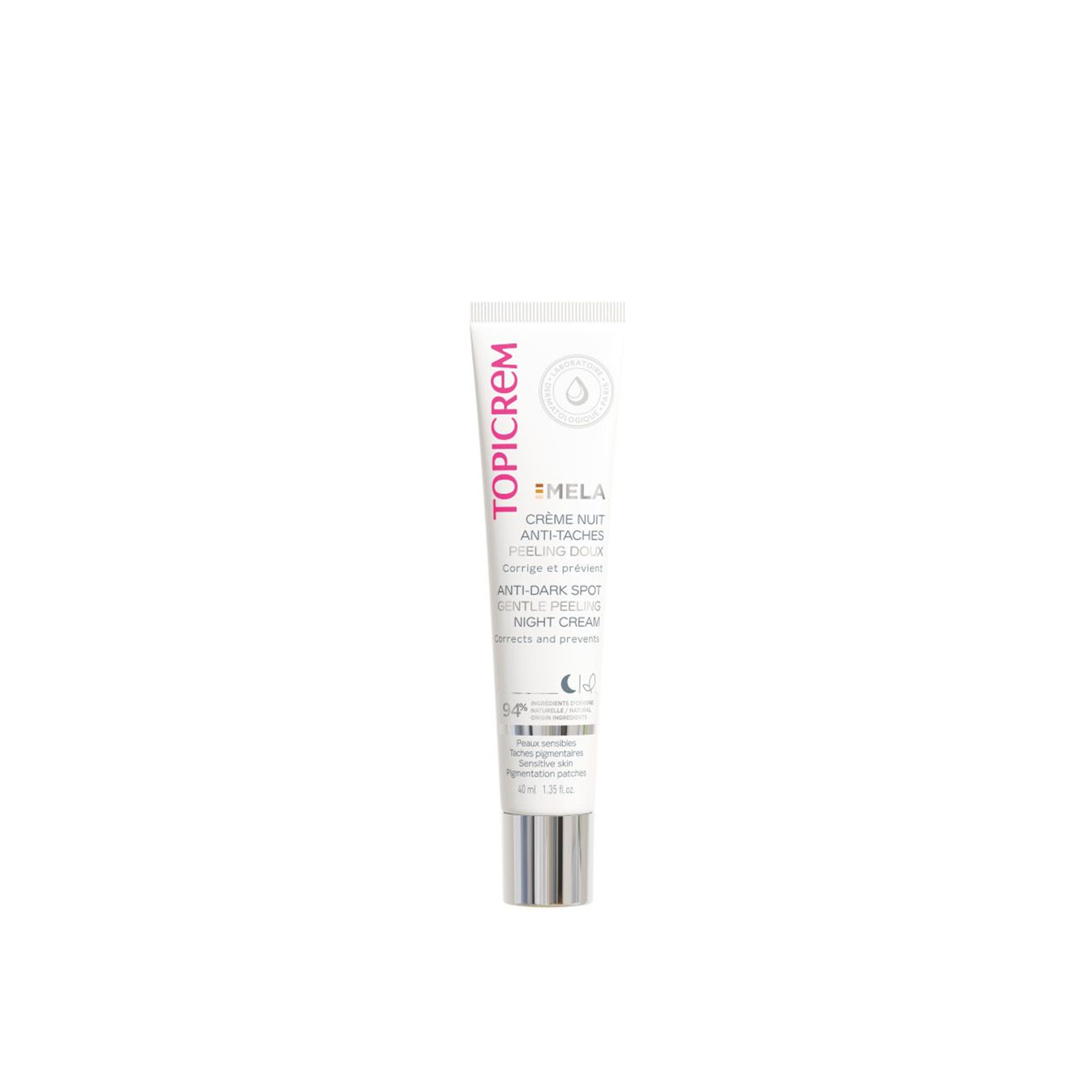 Topicrem MELA Anti-Pigmentflecken Sanfte Peeling-Nachtcreme 40ml: product photo