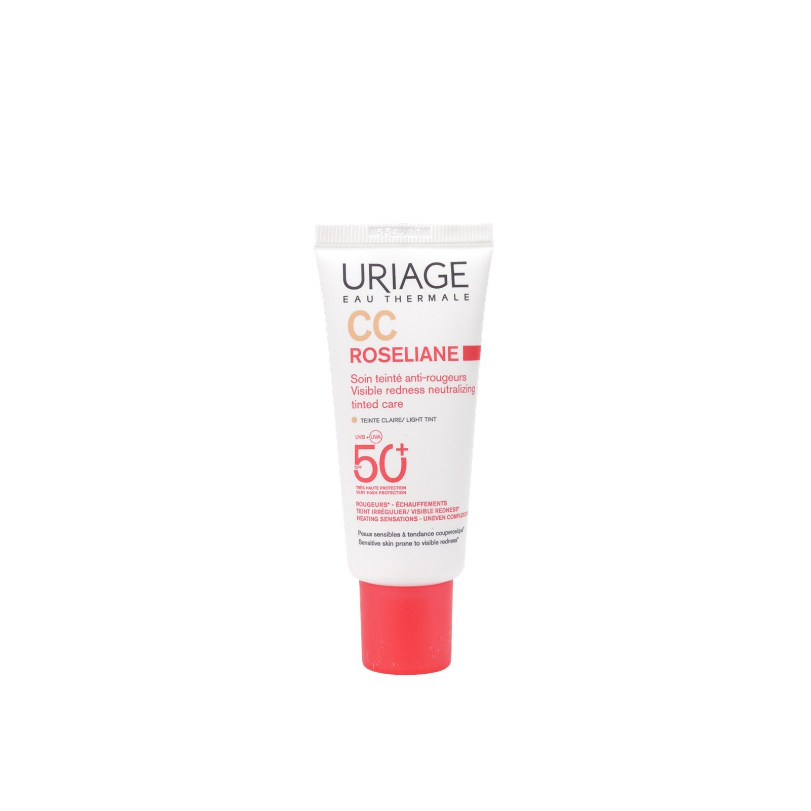 Uriage Roséliane Beruhigende Anti-Rötungen CC Creme SPF50+: Produktbild