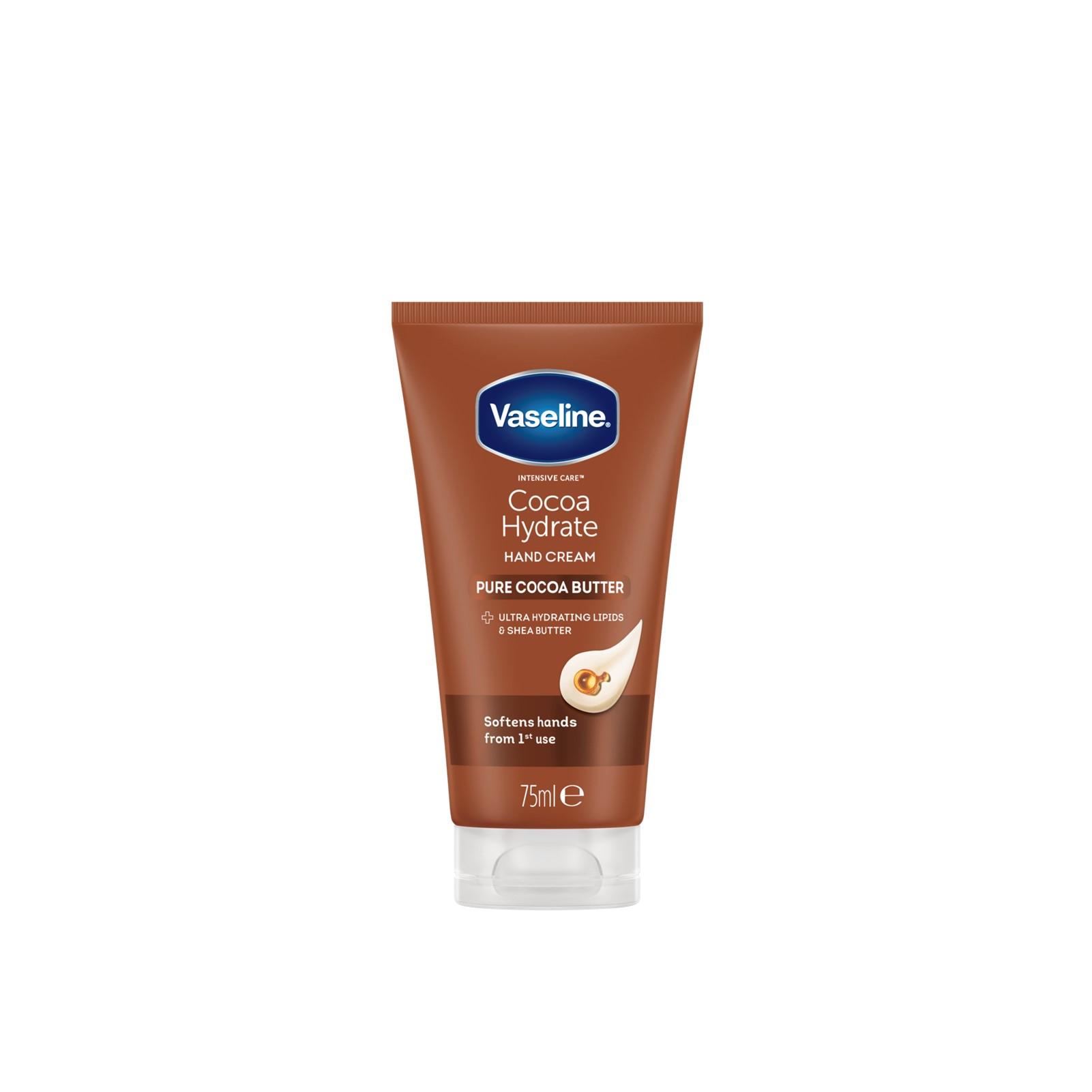 Vaseline Intensive Care Cocoa Hydrate Handcreme 75ml: Produktbild