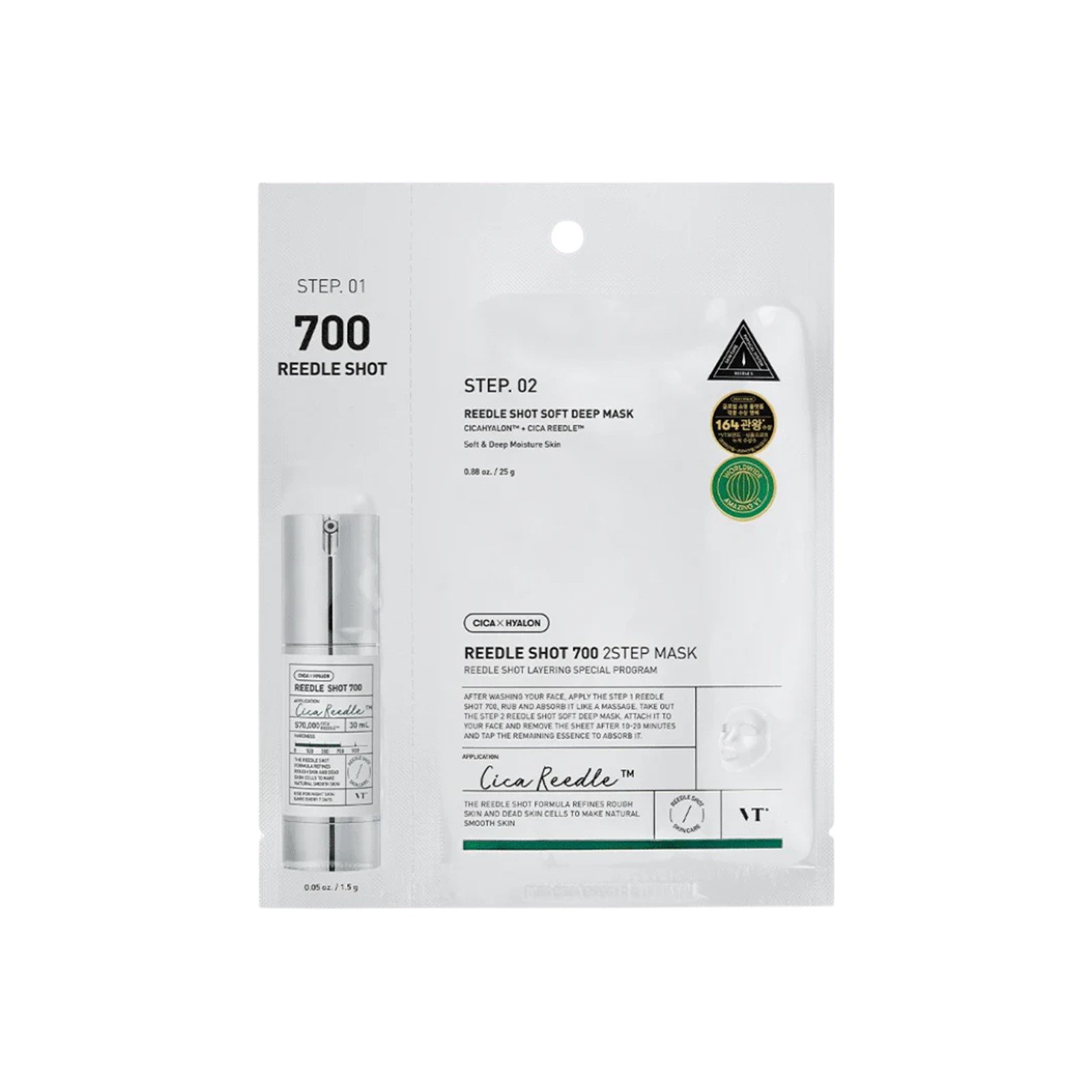 VT Cosmetics Reedle Shot 700 2-Stufen-Maske: product photo
