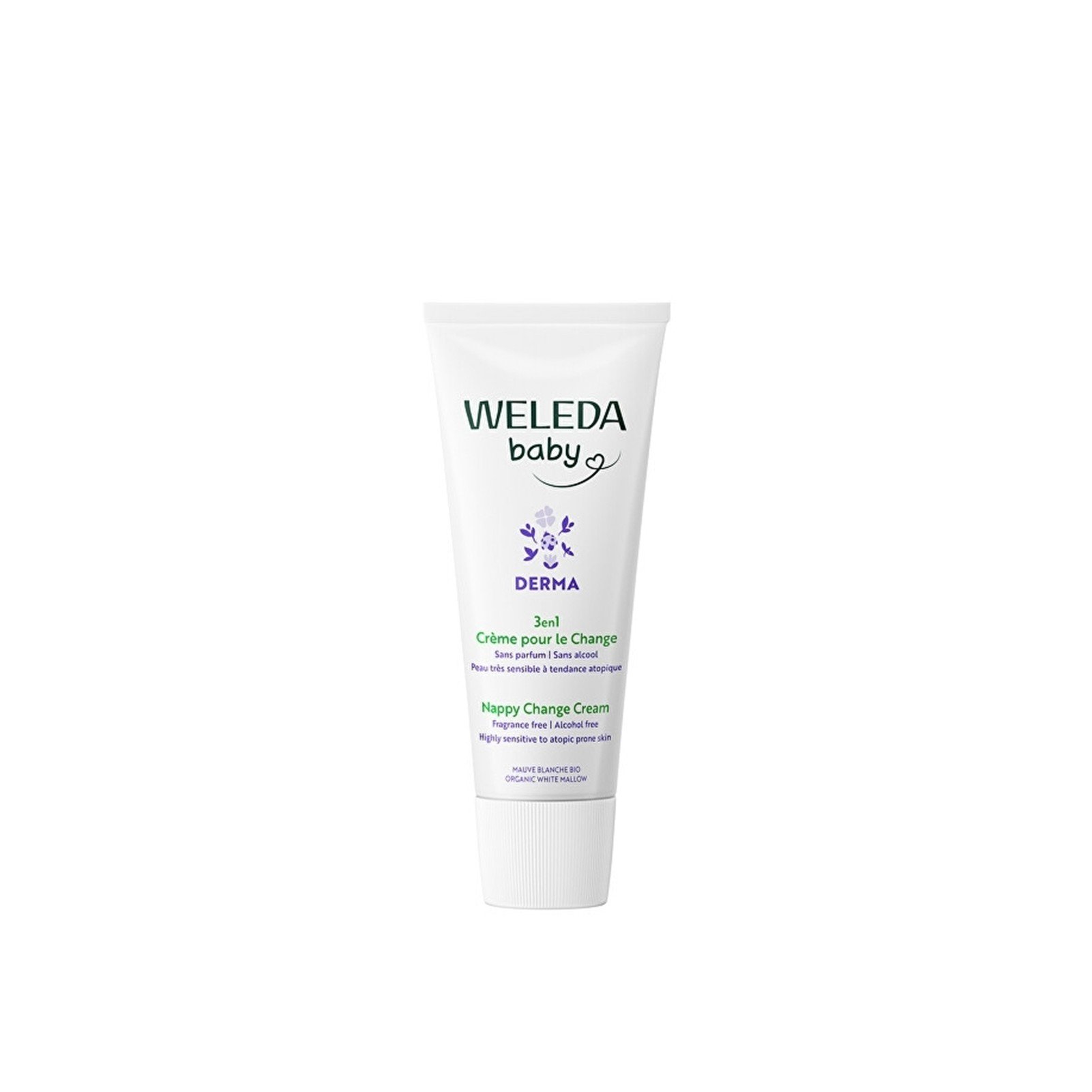 Weleda Baby Derma 3-in-1 Windelcreme 50ml: Produktbild