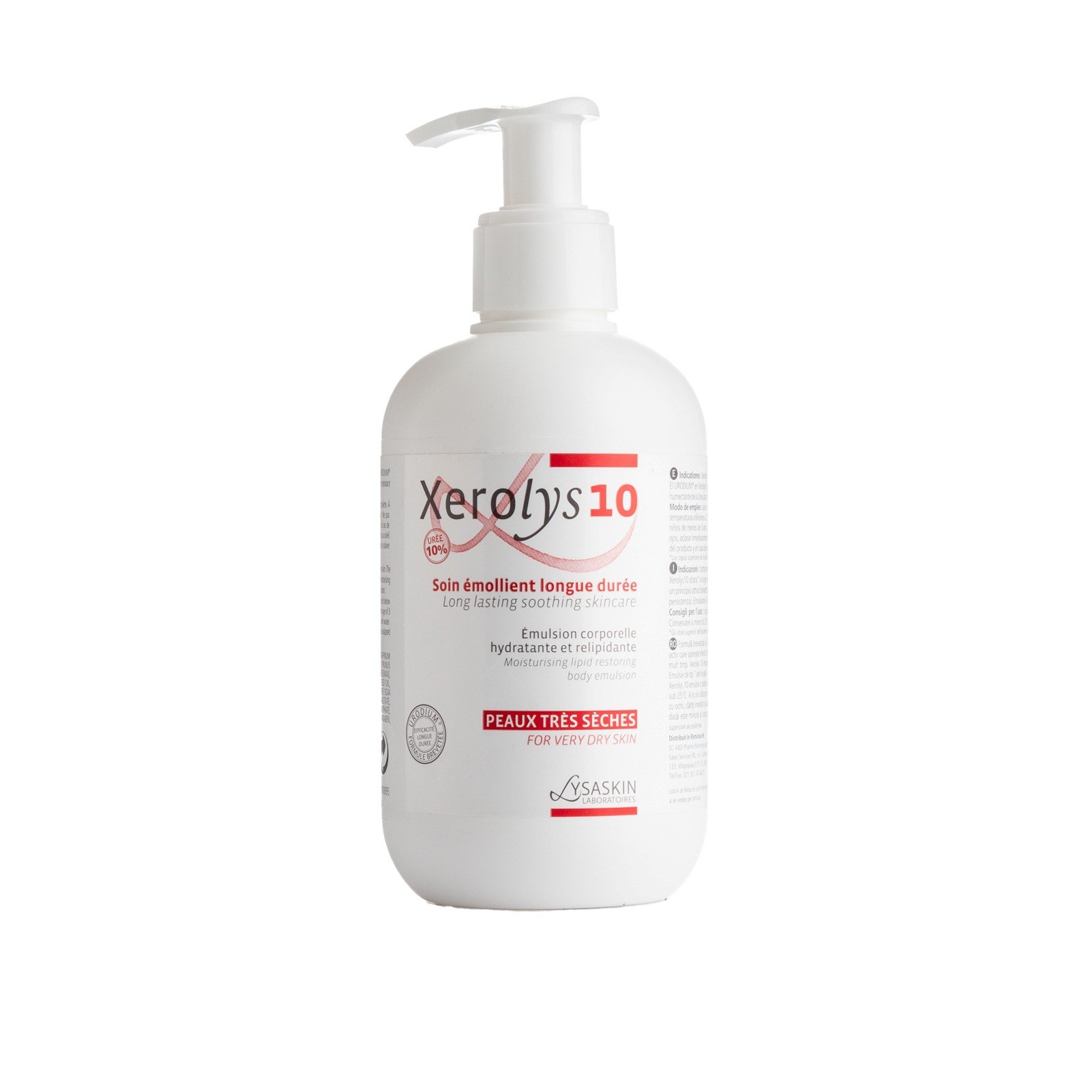 ACM Laboratoire Xerolys 10 Feuchtigkeitsspendende Lipidauffüllende Körperemulsion 500ml: product photo