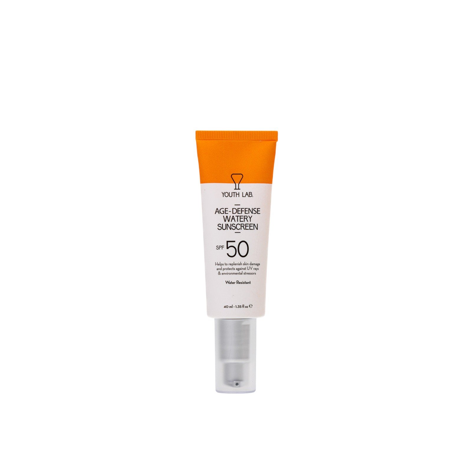 YOUTH LAB Age-Defense Wässrige Sonnencreme SPF50 40ml: Produktbild