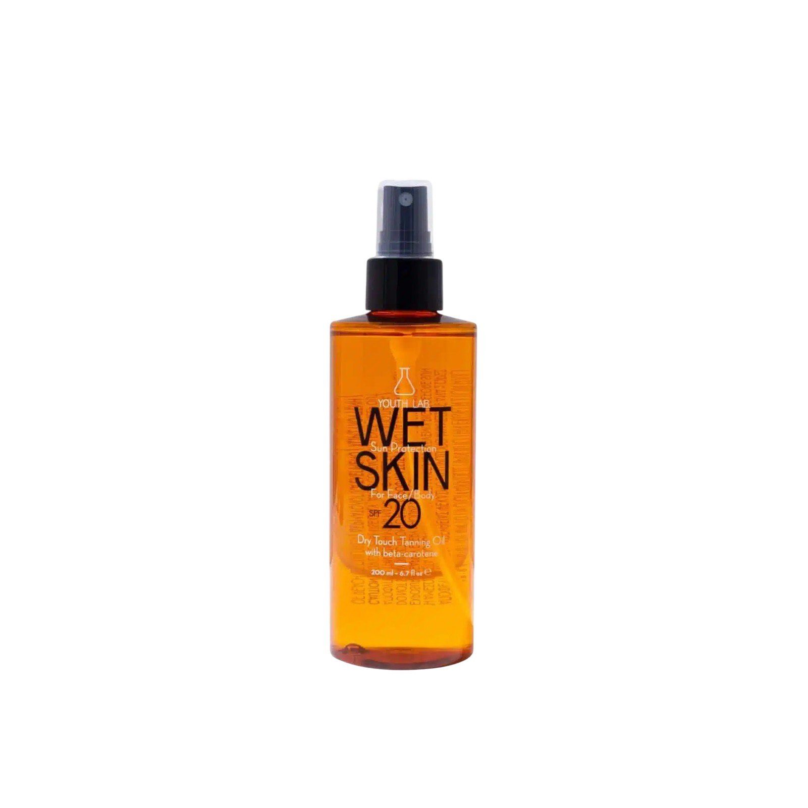 YOUTH LAB Wet Skin Dry Touch Bräunungsöl SPF20 200ml: Produktbild