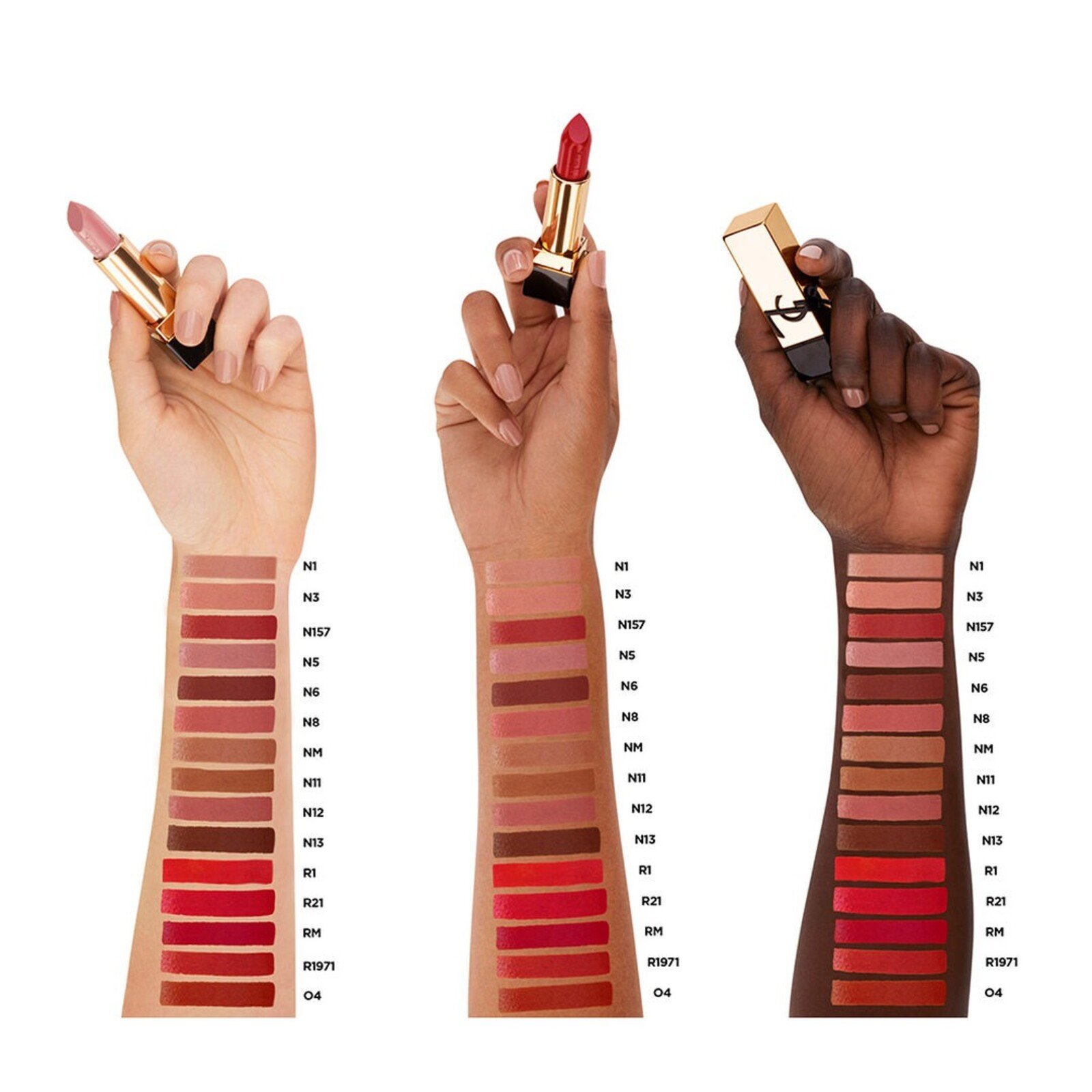 Yves Saint Laurent Rouge Pur Couture Satin Color Lipstick N44 Nude