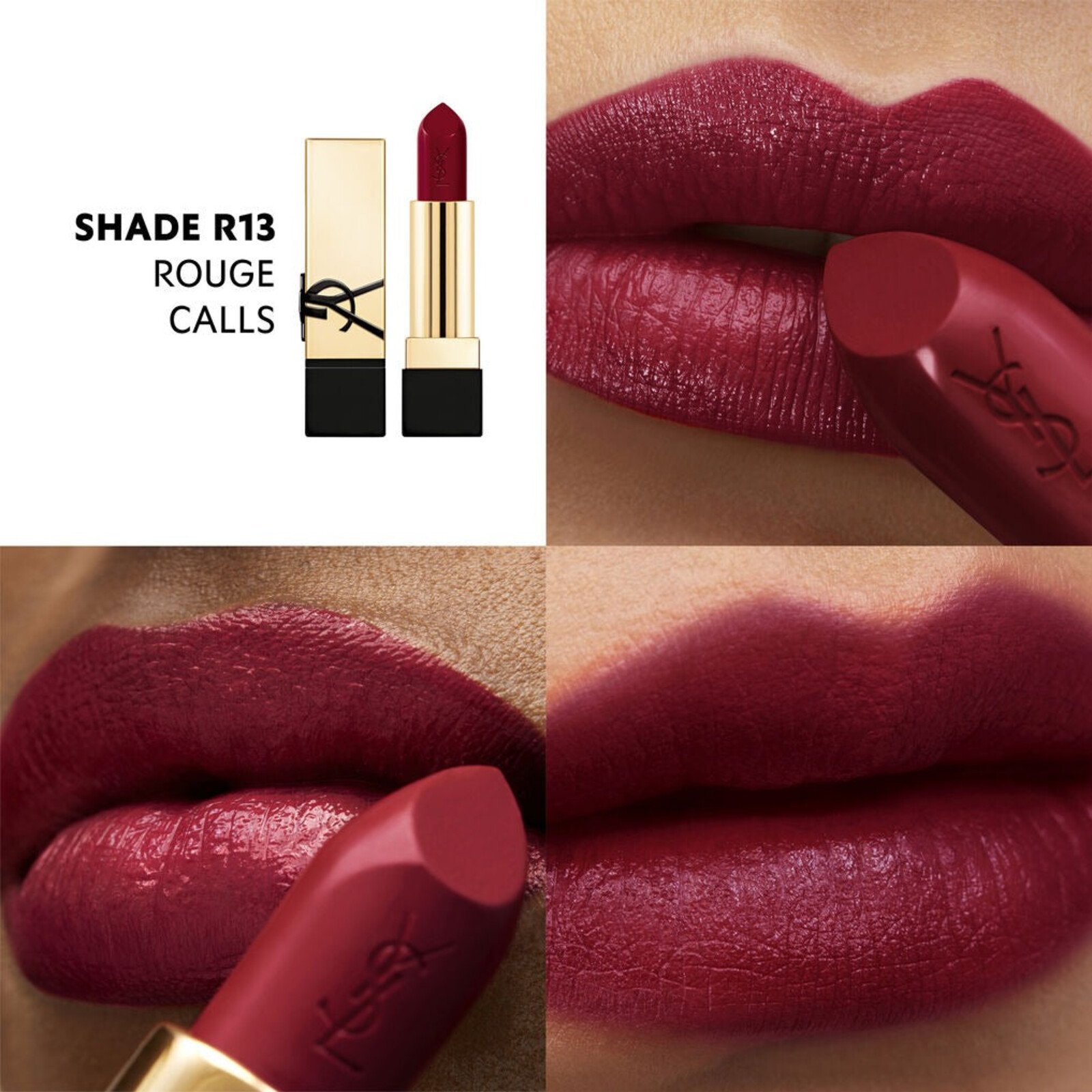Yves Saint Laurent Rouge Pur Couture Satin Color Lipstick R13