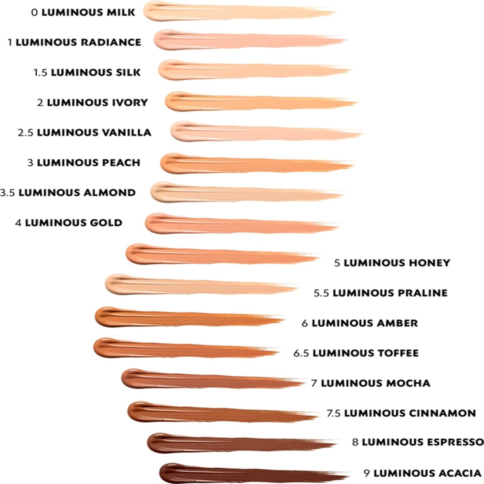 Yves Saint Laurent Touche Brilliance 3本 Yves Saint Laurent Touche Éclat Radiant Touch 1 Luminous Radiance