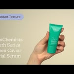skinChemists Youth Series Green Caviar Facial Serum | Texture