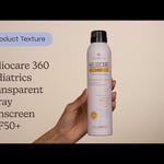 Heliocare 360 Pediatrics Transparent Spray Sunscreen SPF50+ |  Tekstur