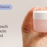 Anua Peach 77% Niacin Enriched Cream | Tekstur