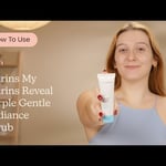 Clarins My Clarins Reveal Purple Gentle Radiance Scrub |  كيفية الاستخدام