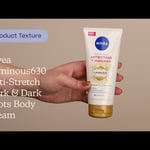 Nivea Luminous630 Anti-Stretch Mark & Dark Spots Body Cream |  Texture