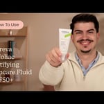 Noreva Exfoliac Matifying Suncare Fluid SPF50+ |  How to Use