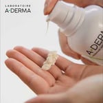 A-Derma Exomega Control Repairing Emollient Night Cream Application