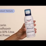 Eucerin UreaRepair Plus 10% Urea Foot Foam |  Texture