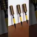 RickiParodi Golden Ceramic Thermal Circular Hair Brush