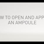 Skincare - How to open and apply an ampoule
