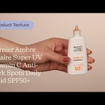Garnier Ambre Solaire Super UV Vitamin C Anti-Dark Spots Daily Fluid SPF50+ |  Tekstura