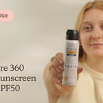 Heliocare 360 Sport Sunscreen Spray SPF50 | How to Use