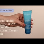 Clarins Hydra-Essentiel [HA2 + Ceramides] Restoring Cream-Mask |  Texture