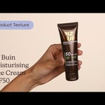 Piz Buin Moisturising Face Cream SPF50 |  Texture