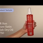 SVR Sun Secure Satin Finish Dry Oil SPF50 |  Texture