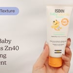 ISDIN Baby Naturals Zn40 Restoring Ointment | Texture