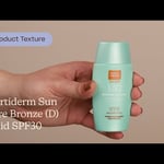 Martiderm Sun Care Bronze (D) Fluid SPF30 |  Texture