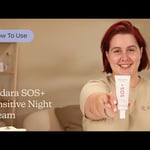 Mádara SOS+ Sensitive Night Cream |  How to Use