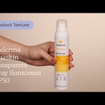 Sesderma Repaskin Transparent Spray Sunscreen SPF50 |  Texture