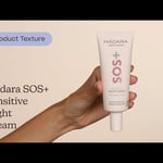 Mádara SOS+ Sensitive Night Cream |  Texture