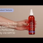 APIVITA Bee Sun Safe Satin Touch Tan Perfecting Body Oil SPF30 |  Texture