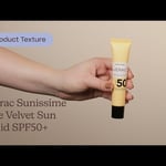 Lierac Sunissime The Velvet Sun Fluid SPF50+ |  Texture