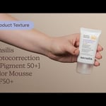 Sensilis Photocorrection [D-Pigment 50+] Color Mousse SPF50+ |  Texture