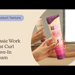 Aussie Work That Curl Leave-In Cream |  Texture